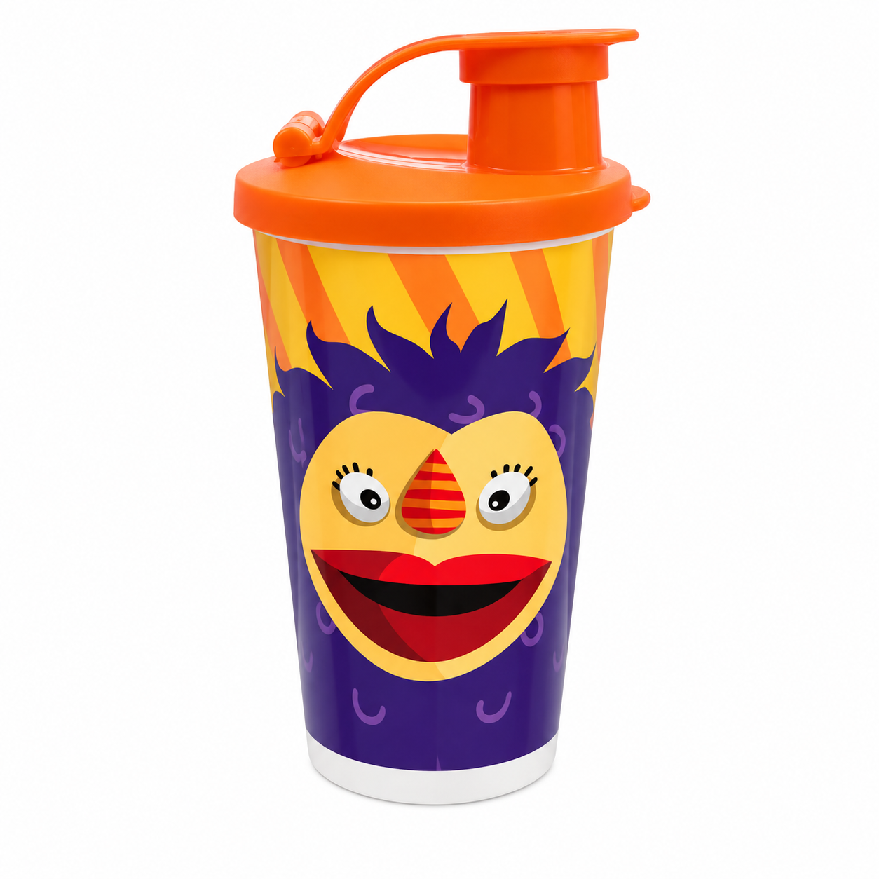 Pohárik s náustkom 330ml Strašidlá Oranžový